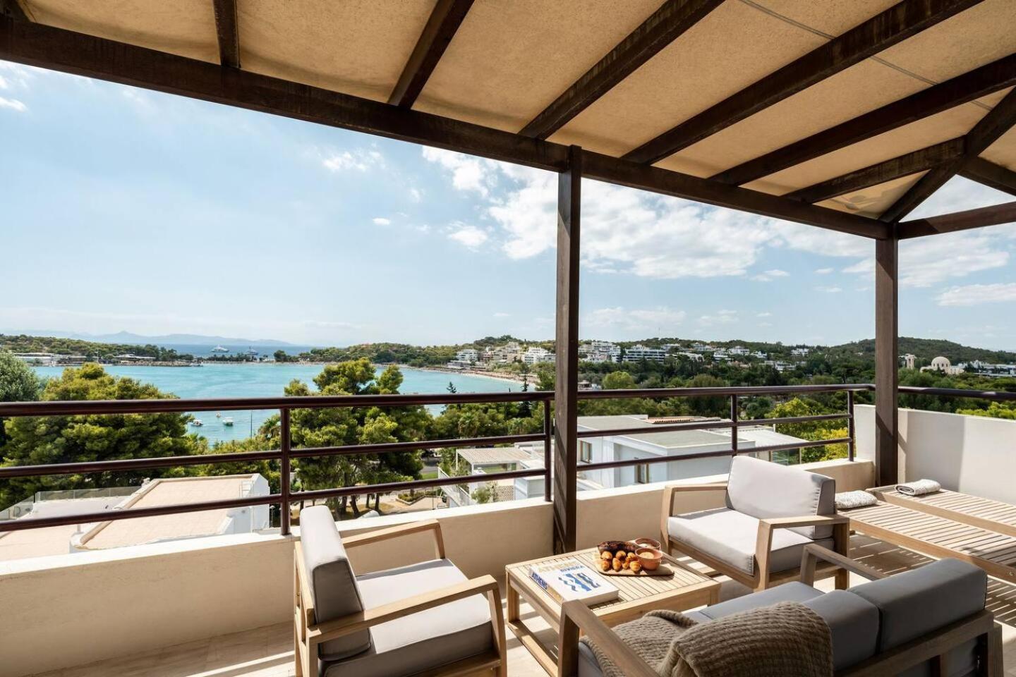 Athens Riviera Bay View Suite By The Olon Bagian luar foto